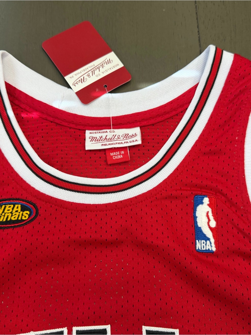 Red Jordan Jerseys - Picture 2 of 5